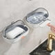 thumbnail image 1 of Soporte para jabonera NICAVKIT montado en la pared con tapa, paquete de 2, 1 of 7