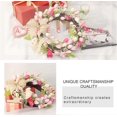 thumbnail image 2 of 18-Inch Tulip Wreath - Silk Flower Decor for Home/Office/Parties, 2 of 5