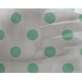 thumbnail image 4 of oneOone Georgette Viscose Mint Green Fabric Polka Dots Dots Sewing Craft Projects Fabric Prints By Yard 42 Inch Wide, 4 of 4
