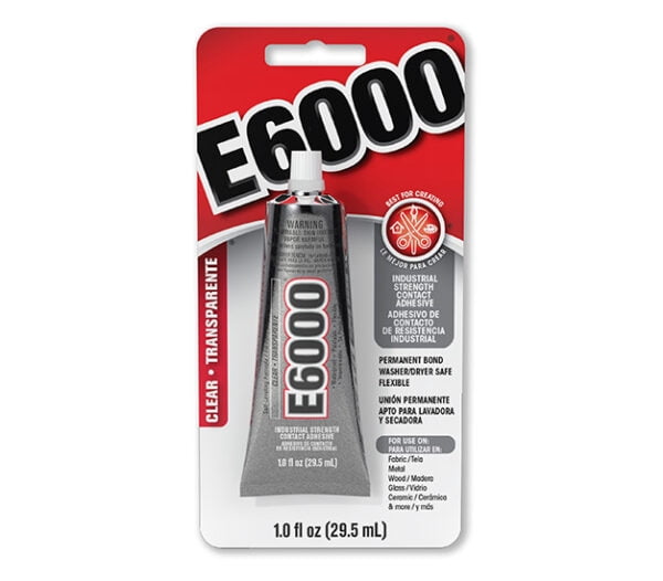 E6000 Industrial Strength Adhesive Clear 2.0 Fl Oz, Price/6 Pack