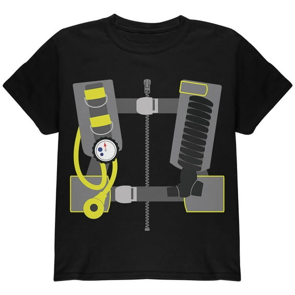 Old Glory Youth Halloween Scuba Diver Costume Short Sleeve Graphic T Shirt