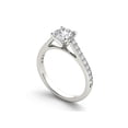 thumbnail image 2 of 1 Carat T.W. Diamond Classic 14kt White Gold Engagement Ring, 2 of 4