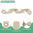 thumbnail image 2 of Uxcell 16-Pack Tree Straps for Staking,1.5 Inch x 15.7 Inch for Leaning Tree Protection[Khaki], 2 of 6