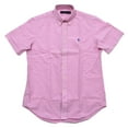 thumbnail image 2 of Polo Ralph Lauren Mens Seersucker Short Sleeve Shirt (S, Bright Pink Stripes), 2 of 2