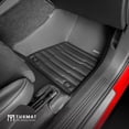 thumbnail image 6 of TuxMat - For Volvo XC40 Recharge 2021-2024 Models - Custom Car Mats - Maximum Coverage, All Weather, Laser Measured - This Full Set Includes 1st and 2nd Rows, 6 of 10