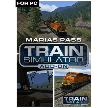 Train Simulator Add-On - Marias Pass (PC)(Digital (The Best Train Simulator)