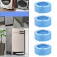 thumbnail image 1 of kurtrusly Anti Vibration Pads Lifting Foot Base for Home Kitchen Washroom Accessory Blue B, 1 of 6