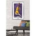 thumbnail image 2 of NBA Los Angeles Lakers - LeBron James 21 Wall Poster, 22.375" x 34", Framed, 2 of 3