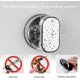 thumbnail image 3 of 2pcs Suction Cup Door Handle Bay Window Suction Cup Strong Suction Cup Pull Handles for Bathroom Glass Cupboard Drawer Door Handle, 3 of 5