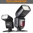 thumbnail image 3 of Cámara Godox TT350S mini portátil Speedlite 2.4G principales y auxiliares 1 / 8000S HSS flash TTL del flash para Sony A77II A7RII A7R A58 A99 ILCE6000L RX10 sin espejo ILDC Godox Lámpara flash, 3 of 7