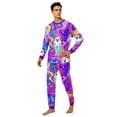 thumbnail image 2 of Matching Family Halloween Pajamas Set - 2026 Cute Ghost & Pumpkin Print Two-Piece Sleepwear Pjs - Family Matching Pajamas Soft Holiday Jumpsuit Loungewear for Family, 2 of 6