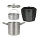 thumbnail image 4 of Juego de utensilios de cocina para acampar, ultraligero y portátil con tapa, ideal para mochileros, pesca, senderismo y actividades al aire libre., 4 of 9