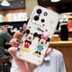 thumbnail image 3 of Clear Phone Case For Infinix NOTE 10 11 12 30 30i SMART 5 6 7 ZERO CAMON 19 20 PRO Case Shell Mickey Minnie Mouse Anime Cartoon, 3 of 5