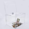 thumbnail image 3 of Polmart Acrylic Display & Collection Box with Sign and Lock, 3 of 4