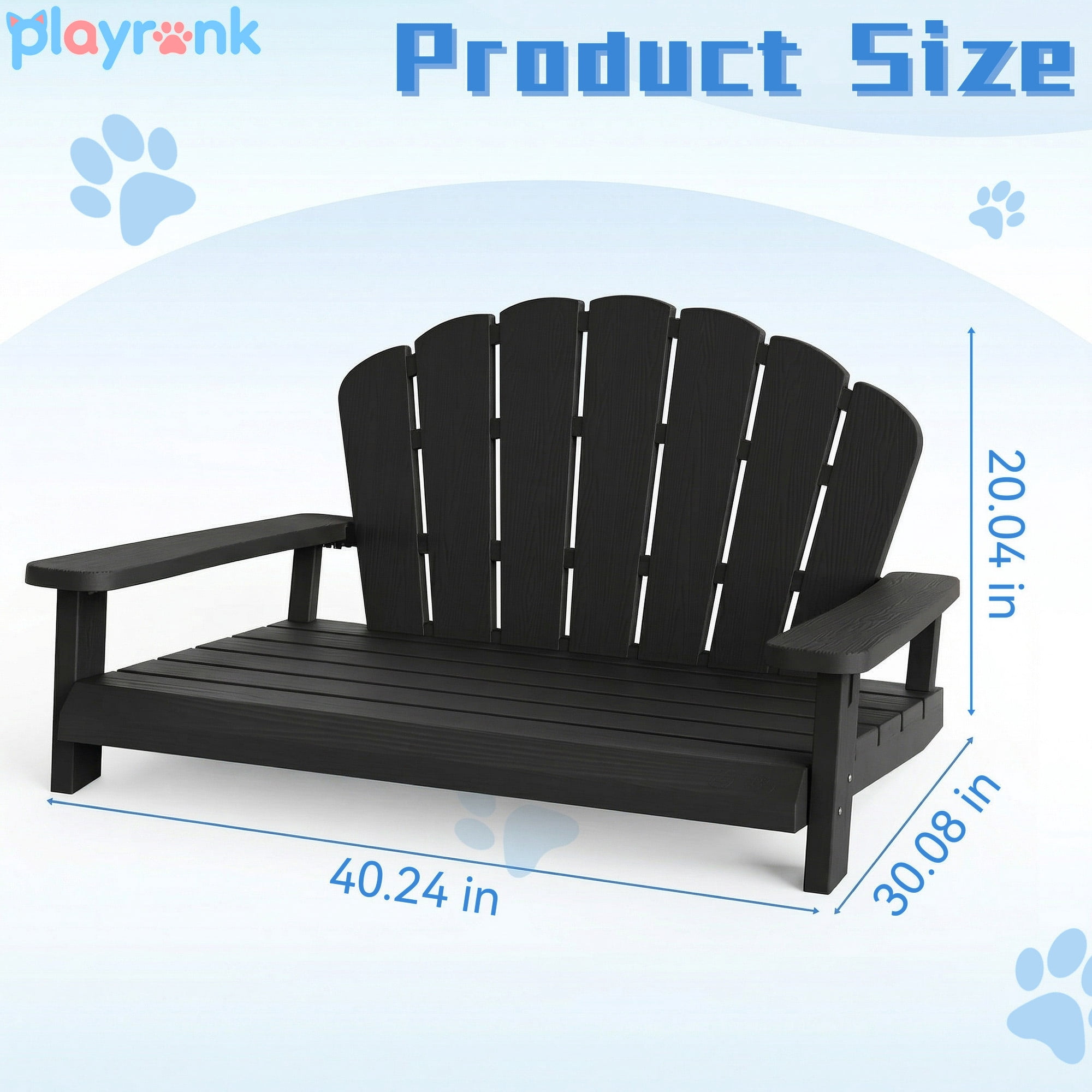 Fazzn Orthopedic Dog Beds Large Sized Dog - Washable Large Dog Cat Bed Waterproof, Comfort Dogs Couch Sofa with Washable , Pet Bed with Nonskid Bottom, Black/Brown.