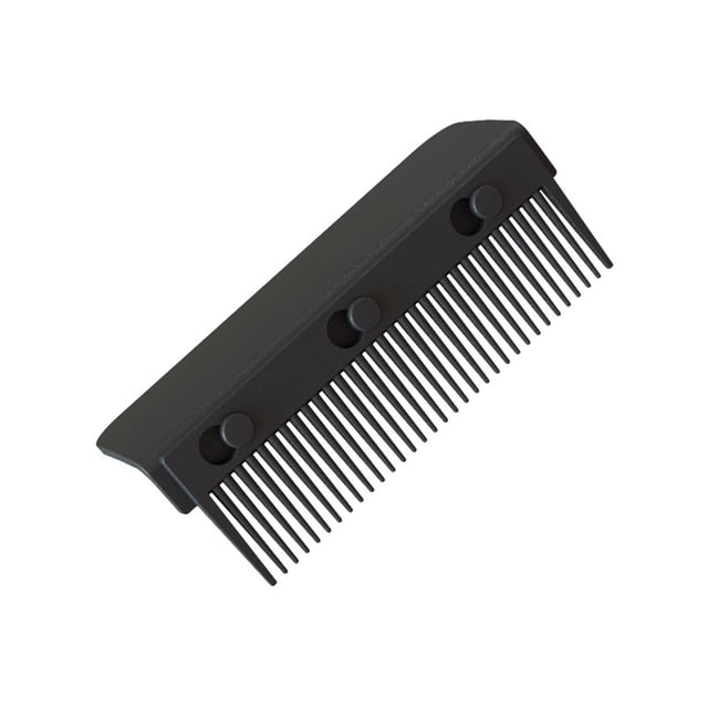Flat Iron Comb Clip On Removable Straightening Comb Attachment for Electric Hair Straightener Flat Iron Hair Styling Tool High Temperature Resistant for Hair Salon Home Use