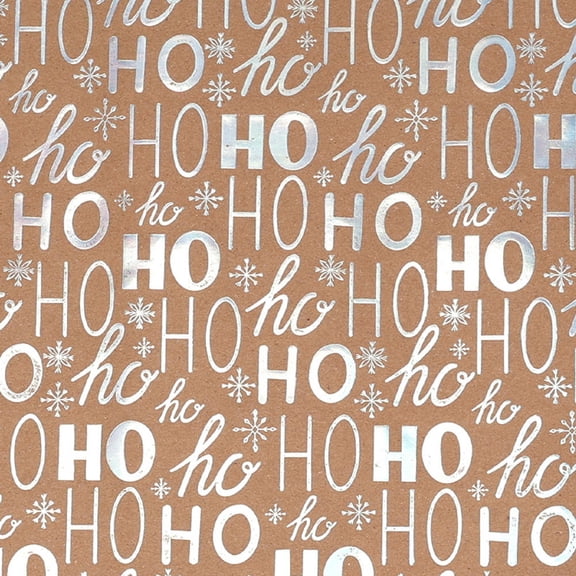 Christmas Wrapping Paper Roll Xmas Hot Foil Stamping Pattern Kraft Paper Gift Wrap Paper Large Gift Craft Paper Christmas Festival Gift Decorative Paper