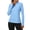 Blue, variant on Sentmoon Womens Golf Shirt Cooling Sun Shirt Solid Color Crew Neck Soft Regular Fit UPF 50 Long Sleeve Women Holiday for Swimming and Surfing S