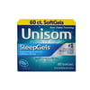 Unisom SleepGels Nighttime Sleep-Aid 60 SoftGels Each