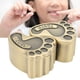 thumbnail image 1 of Caja para Guardar los Dientes para Niños Caja de Recuerdos con Forma de Pie Y Rizo de Dientes Caja para Guardar los Dientes Organizador para Guardar la Colección de Dientes para, 1 of 8