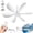 USB+2M, variant on Collapsible Ceiling Fan for Cruise,Collapsible Ceiling Fan for Indoor Spaces