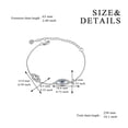 thumbnail image 2 of Onefinity Blue Evil Eye Bracelet 925 Sterling Sliver Cubic Zirconia Jewelry Gifts for Women, 2 of 6