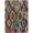 Multicolor, variant on HomeRoots 624808 10 x 14 ft. Rust & Blue Aztec Washable Transitional Indoor & Outdoor Rectangle Area Rug