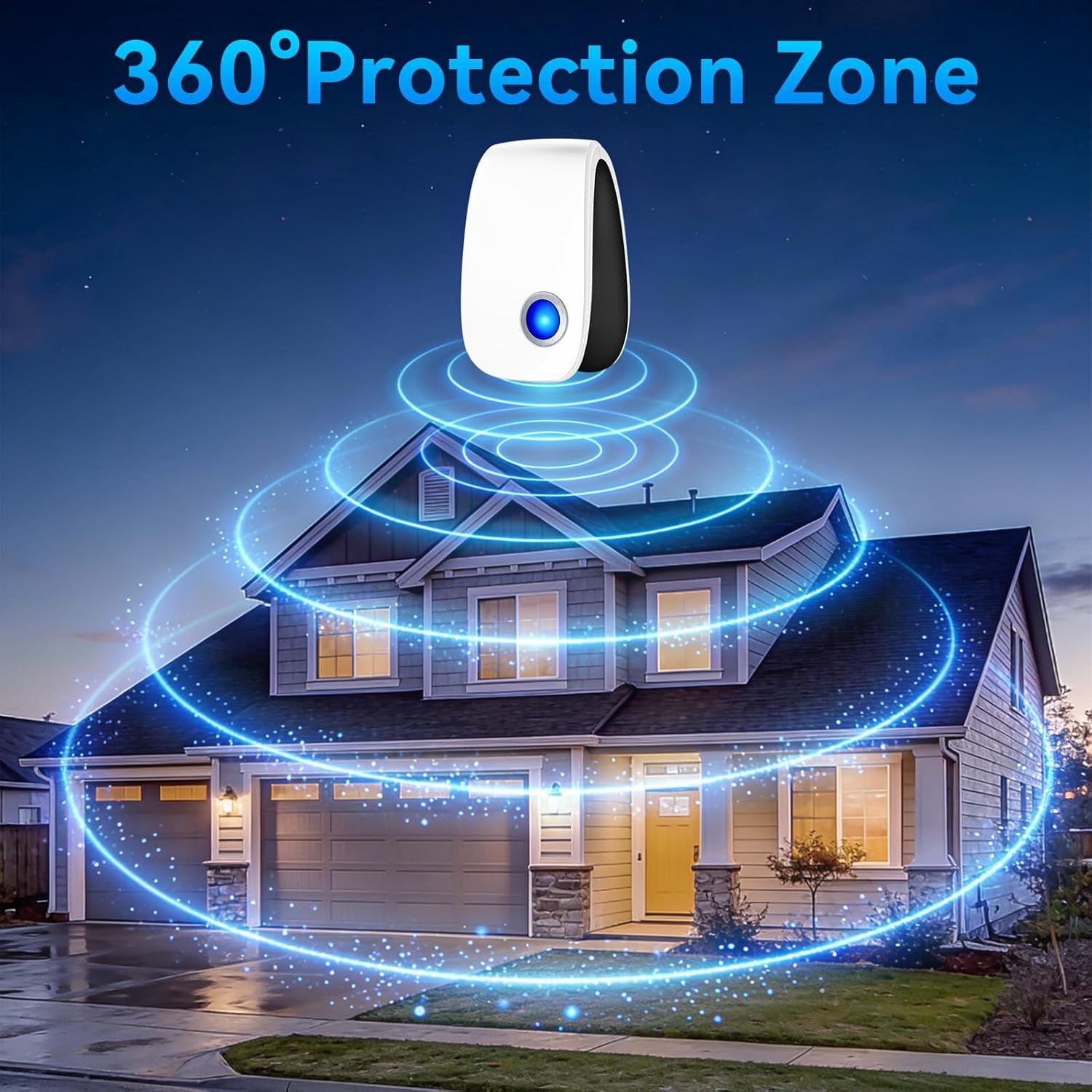 2026 Upgraded Electronic Pest Control Plug in Indoor, 12 Packs Ultrasonic Pest Repeler for Roach, Rodent, Mouse, Bugs, Ant, Mosquito, Mice, Spider Repelent for House, Kitchen, Garage, Warehouse