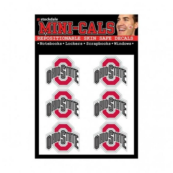 NCAA Ohio State Buckeyes Tattoo Face Cals