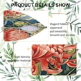 thumbnail image 3 of Throw Pillow Cover Case Bold Floral Pillow Covers 18x18 Inch Set of 2,Soft Decorative Throw Pillow Case for Living Room Bedroom Sofa Couch Cushion Covers, 3 of 6
