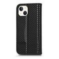 thumbnail image 6 of Nalacover for iPhone 15 Wallet Case, 360 Protection Premium Leather Anti-Scratch Magnetic Closure Flip Kickstand Credit Card Slots Protective Phone Cover For iPhone 15 - 6.1", Black, 6 of 7
