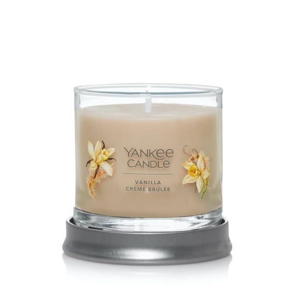 Yankee Candle Small Tumbler Scented Single Wick Jar Candle, Vanilla Creme Brulee, 4.3 oz (Pack of 2)