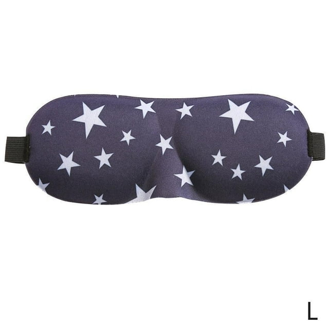 Antifaz para dormir con patrón 3D para hombre y mujer, suave y transpirable, colores surtidos, parche para descansar los ojos, ajuste cómodo, bloqueador de luz.