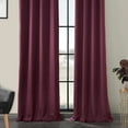 thumbnail image 4 of Aubergine Grommet Blackout Room Darkening Curtain (1 Panel), Aubergine, 50W X 108L, 4 of 6
