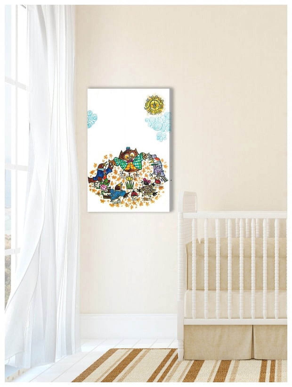 Marmont Hill "Forest Friends" by Curtis Painting Print on Canvas