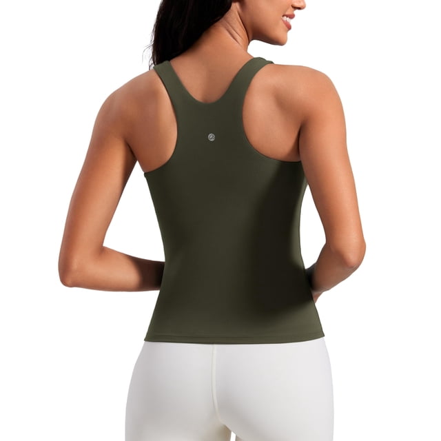 Top CRZ YOGA Butterluxe con Espalda Racer y Sostén Acolchado Mediano