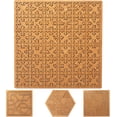 thumbnail image 1 of Fractal Tray Puzzles, Hard Difficult Wooden Jigsaw Puzzles for Adults, Unique Irregular Creative Labyrinth Impossible Difficult, Reverse Thinking Puzzle, No Image Puzzle (D), 1 of 8