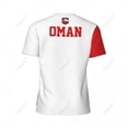 thumbnail image 3 of Exclusive design Oman Flag Grain 3D Printed Men For Running Bike Soccer Tennis Fitness Sports tshirt Mesh Fans Short T-shirt, 3 of 12