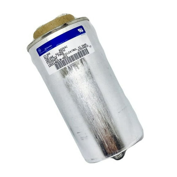 27L366  Capacitor, Metallized Polypro., AC, Round, 40uF, 600V, Round, 2.5 X 4.75