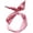 Pink, variant on Wire Headbands for Women Bow Hair Scarf Cute Twist Hairbands Adjustable Wraps Fashion Beach Hair Accessories for Girls Lady Multi-use Turban ()