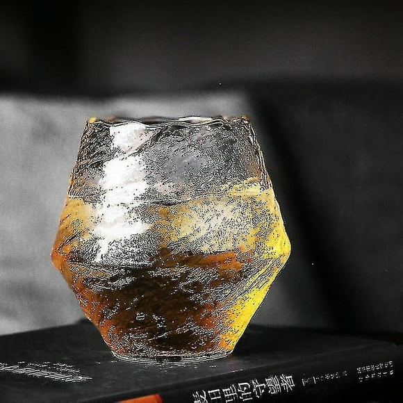 Christmas Japanese Handmade Hammered Whiskey Glass Heat Juice Cup Liquor Whisky Wine Glass Cognac Brandy
