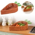 thumbnail image 2 of TIELUTT Handwoven Woven Storage Imitation Fruit and Snack Holder for Home Kitchen and Small Meal Prep Containers Portable Pantry Storage for Kitchen with Bread Storage Container Lunch Bowls with Lids, 2 of 7