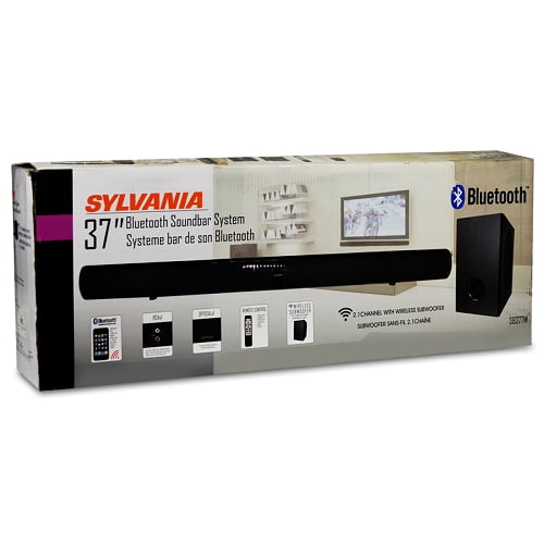 sylvania 37 bluetooth soundbar