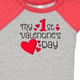 thumbnail image 4 of Inktastic My First Valentines Day Red Hearts Boys or Girls Baby Bodysuit, 4 of 5
