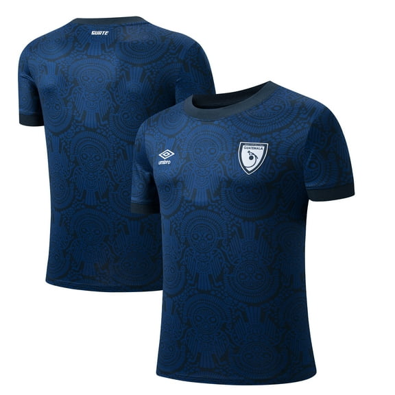 Men's Umbro Navy Guatemala National Team 2025 Pre-Match Jersey