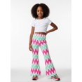 thumbnail image 4 of Trendy Urban Girls Bell Bottoms Flare Leggings Slim-Fit Bell-Bottoms Pants for Youth Girls Age 4-12, 4 of 6
