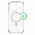 thumbnail image 1 of ITSKINS Supreme_R MagClear Case for MagSafe iPhone 14 Pro Max Transparent White Print, 1 of 5