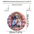 thumbnail image 3 of WIZUTIZ Mary Home Decoration Pendant Disc Pendant With Rope Pendant Home Supply Well-Made, 3 of 3