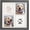 Grey, variant on Ink & Clay Paw Print Kit for Dog Cat,Clean-Touch Ink Pad & Soft Clay,Pet Paw Print Impression Kit Large Area,Keepsake Frame for 1-2 Pets,Cat/Dog Gifts