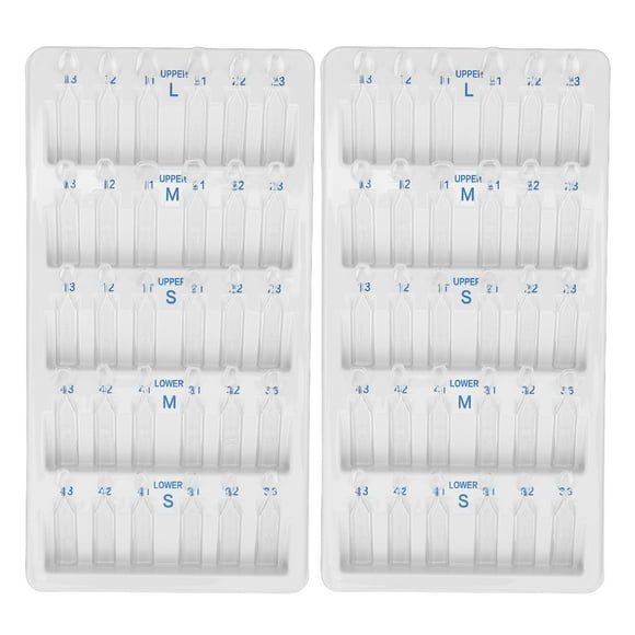 Dental Veneer Template,60pcs Veneers Mould Heat Dental Veneers Mould Kit Dental Veneers Mould Performance Driven